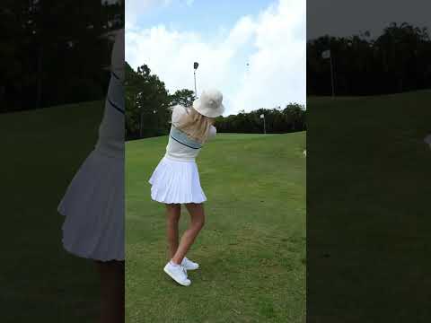 Golf girl struggles 🙄 #golfgirls #golf #golfswing #golfaddict #golfer #malbongolf