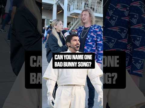 What’s your favorite bad bunny song? #shorts