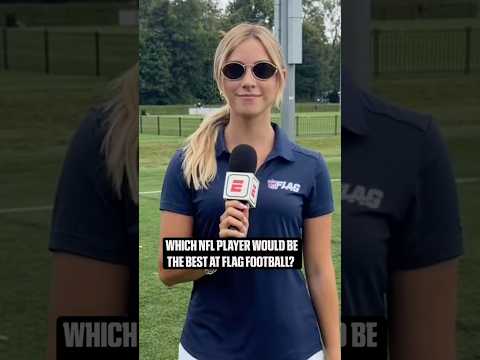 Who do you think would be best at flag football? #nfl #flagfootball #football #shorts