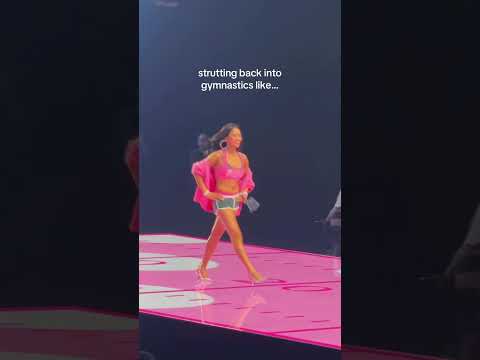 The energy of Suni Lee’s return to gymnastics!! #shorts