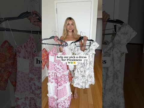 I can’t decide #preakness #preakness2025 #horseracing #horserace #outfit #ootd #shorts