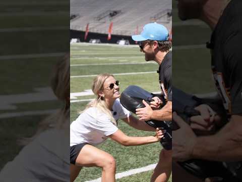 How to block like an NFL player #shorts