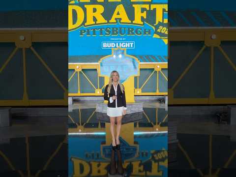 On the clock at the NFL Draft! #shorts
