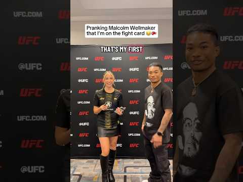 I pranked a UFC fighter😂  #shorts