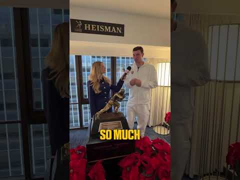 Fernando Mendoza interview #shorts