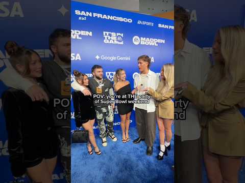 Now this is how you throw a Super Bowl party!! #easports #MaddenBowl #ad