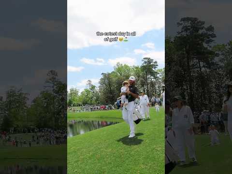 Tomorrow is the par 3 contest aka take your kid to the work day at the Masters!! #masters