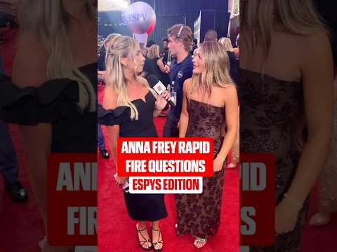 Rapid fire with Anna Frey! #shorts