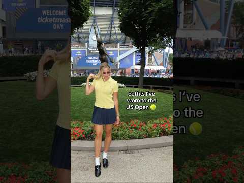US Open outfit inspo! #shorts
