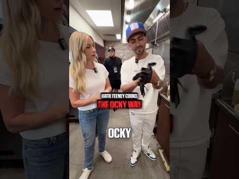 NFL Draft Chopped Cheese THE OCKY WAY #shorts