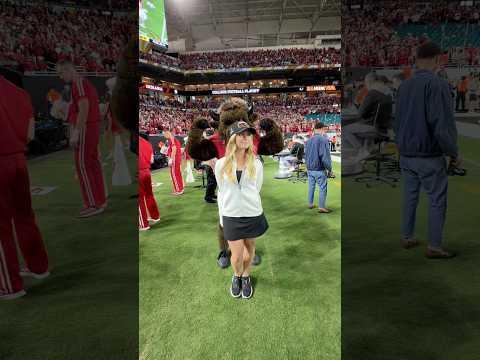 Had to do this trend with the bison #shorts