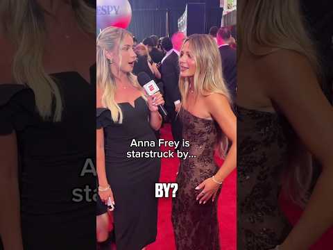 Who makes Anna Frey starstruck? #shorts