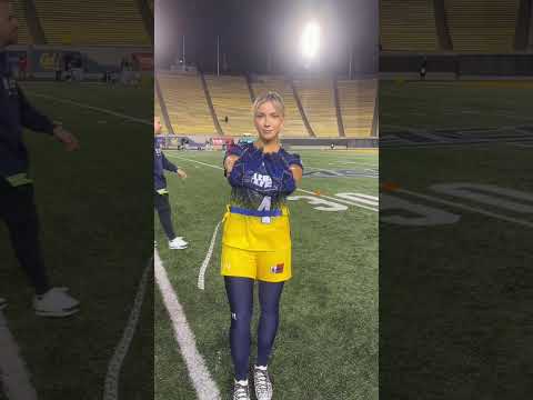 On the field, instead of sideline for a change! #shorts #flagfootball #superbowl