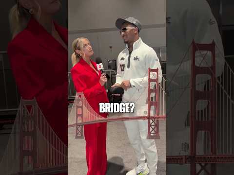 San Fran trivia with NFL players🤣 #shorts