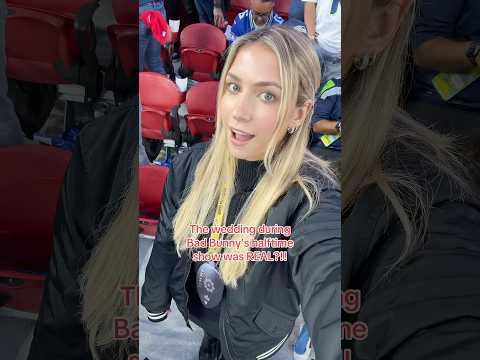 Imagine inviting Bad Bunny to your wedding and he invites you at SB instead😱 #shorts