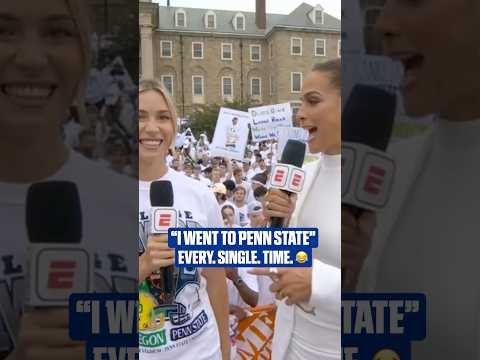 Did you guys know I went to Penn State? @e@espnpennstate #psu #espn #collegefootball #shorts