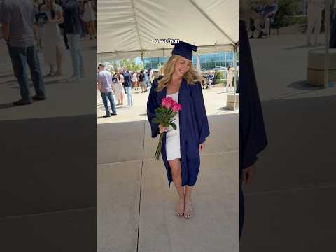 She earned her degree!!! #shorts