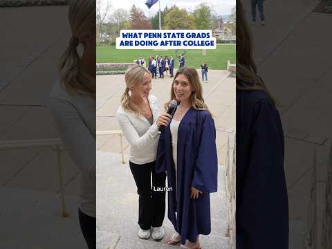 What’s your dream job after college? #college #pennstate #psu #graduation #postgrad #shorts