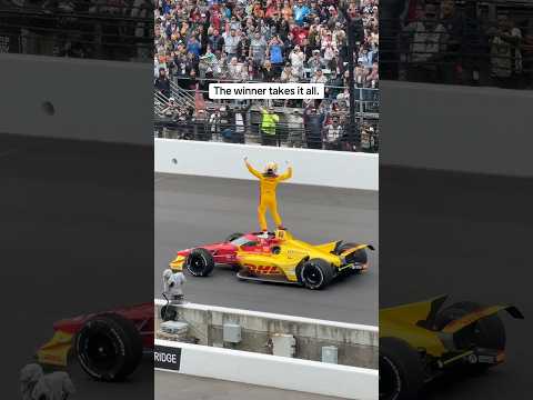 This made my heart happy. Congrats to Alex Palou!!  #indy500 #indycar #shorts