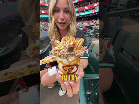 Trying VIRAL stadium food #shorts