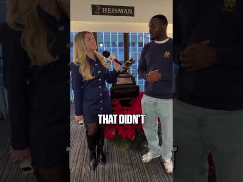 Jeremiyah Love interview #shorts