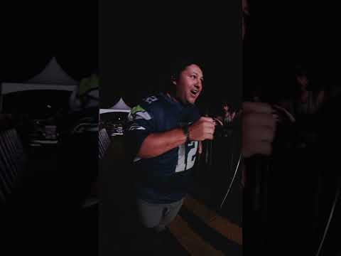 Sometimes you have to take a second to get out into the crowd. Sometimes you lose a bet.