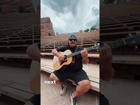 Say Goodnight acoustic vibe at Red Rocks 🏜️#iration