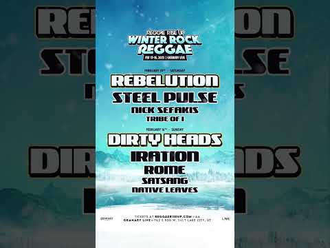 ❄️Winter Rock Reggae 2025 🗓️ Feb. 15-16 🎫 On sale now #RRU #reggaeriseup #iration