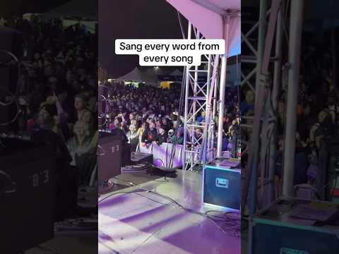 Nothing like riding the rail and singing every song!