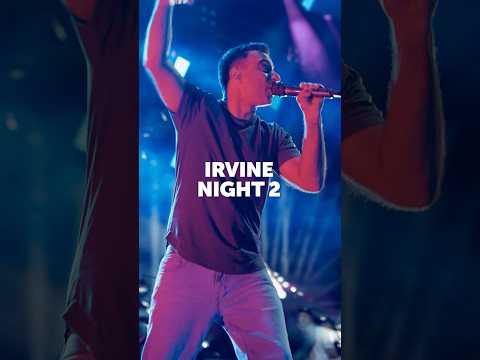 We love Irvine! Thanks for jamming with us 2 nights in a row 🙌#rebelution #california #reggaemusic