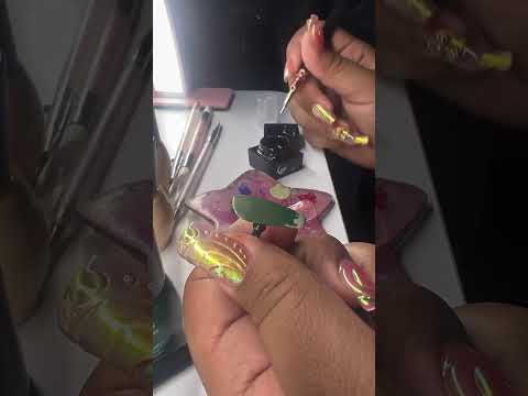 Insane Rebelution-inspired nails 🤯💅 @mad_mindzz_nailzz on Instagram #rebelution