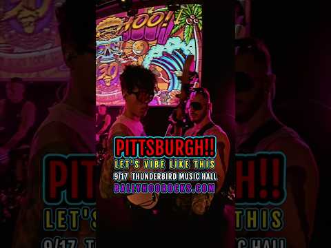 Pittsburgh!! See you next Thursday, 9/17 at Thunderbird Cafe!