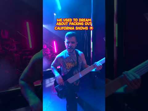 Came to California 20 years ago and played for 10 people...