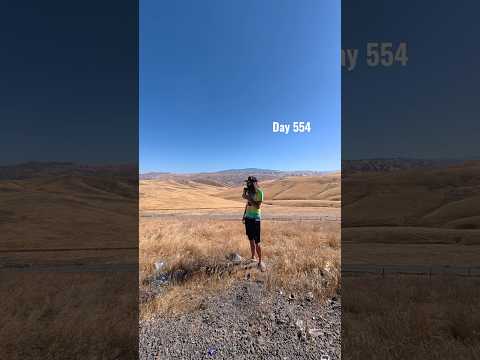 Day 554, not 544. 🤦‍♂️🤷‍♂️ On my way to Sequoia NP for the day or 2. 😌