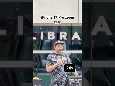 Testing the iPhone 17 Pro video zoom. Forgot to post this. 🤦‍♂️ #iphone17 #iphone17pro