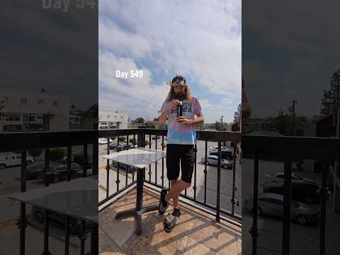 Day 549 on a rooftop in Los Angeles. 🤪