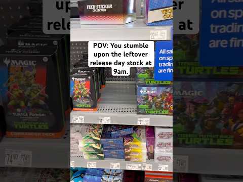 Stopped at Walmart to grab some ice this morning and saw this. Its 9am. 🤦‍♂️ #mtgxtmnt