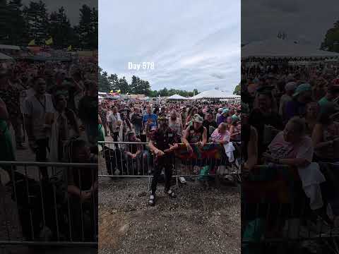 Day 578 at Everwild music festival with all my friends. 😃