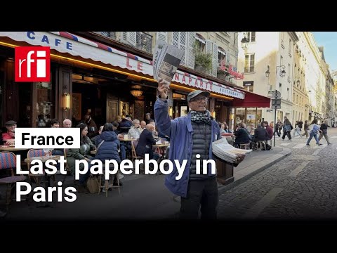 The last paperboy in Paris • RFI English