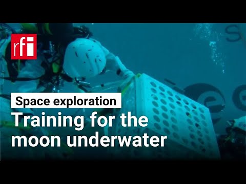 ESA astronauts first space experience underwater • RFI English