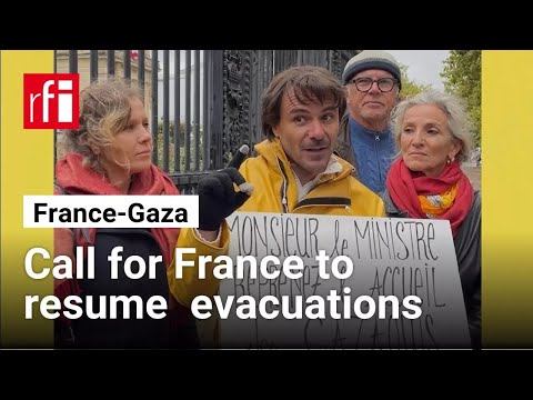 Calls for France to resume Gaza evacuations • RFI English