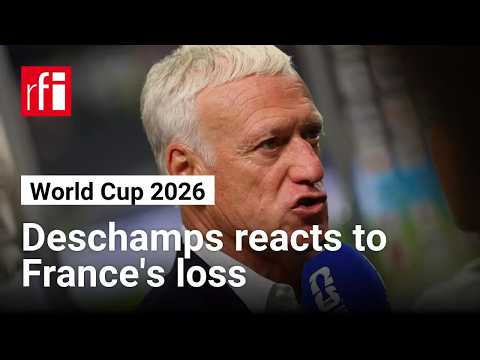 Deschamps reacts to France's loss • RFI English
