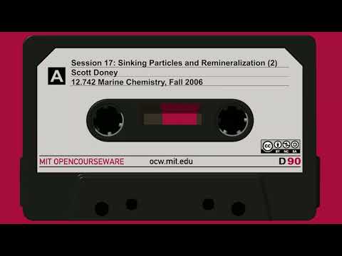 Session 17: Sinking Particles and Remineralization (2)
