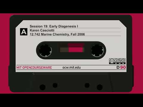 Session 19: Early Diagenesis I