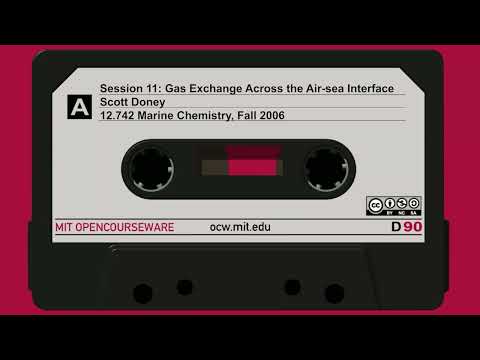 Session 11: Gas Exchange Across the Air-sea Interface