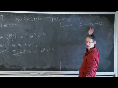 Lecture 05: The Large Sieve