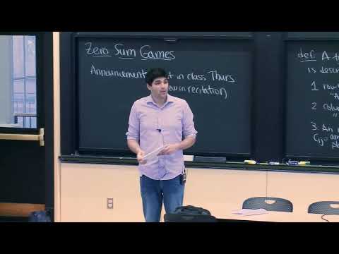 Lecture 14: Zero-Sum Games