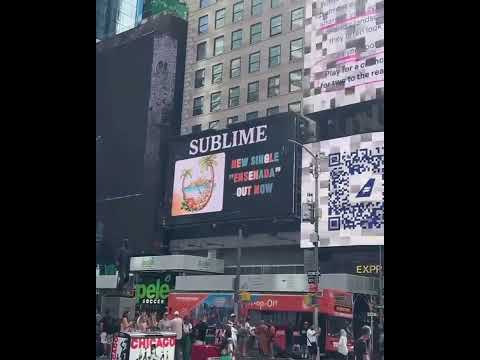 We made it to The Big Apple 🗽🤙 So stoked to see “Ensenada”making an appearance in Times Square 🏝️