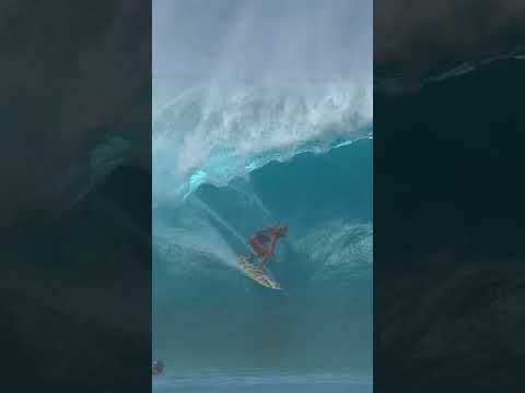 Harry Brant Takes Off from Third Reef and gets barreled #banzaipipeline2025 #surfing