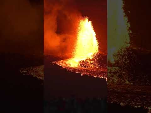 Episode 28 Kīlauea Volcano Lava Fountain 5:30am #kilauea #volcano #hawaiivolcano